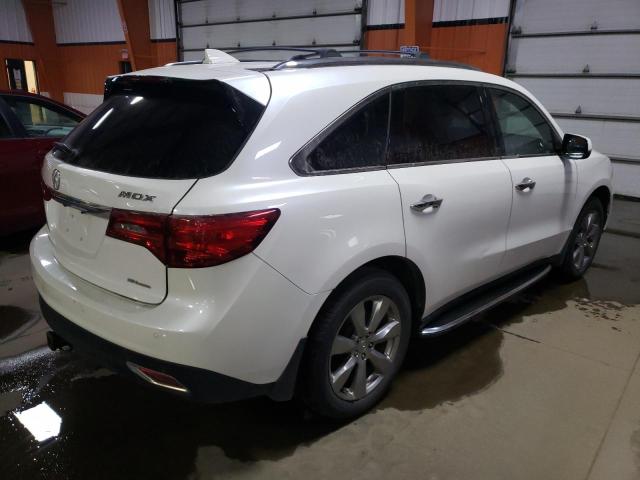5FRYD4H86EB501281 - 2014 ACURA MDX ADVANC WHITE photo 4