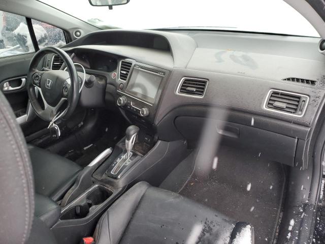 2HGFG3B07EH505333 - 2014 HONDA CIVIC EXL 黑色 照片 9