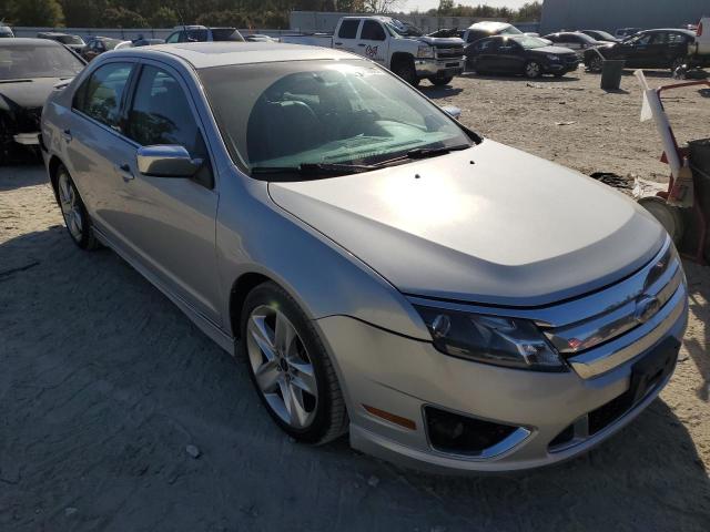 3FAHP0KC6AR261744 - 2010 FORD FUSION SPO SILVER photo 1