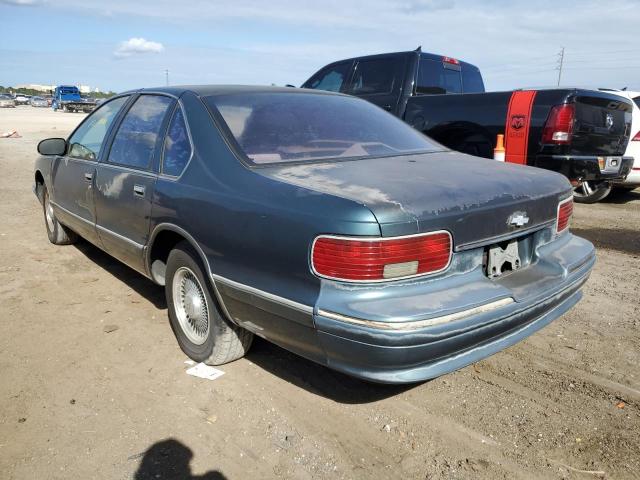 1G1BL52W8SR153215 - 1995 CHEVROLET CAPRICE CL 蓝色 照片 3