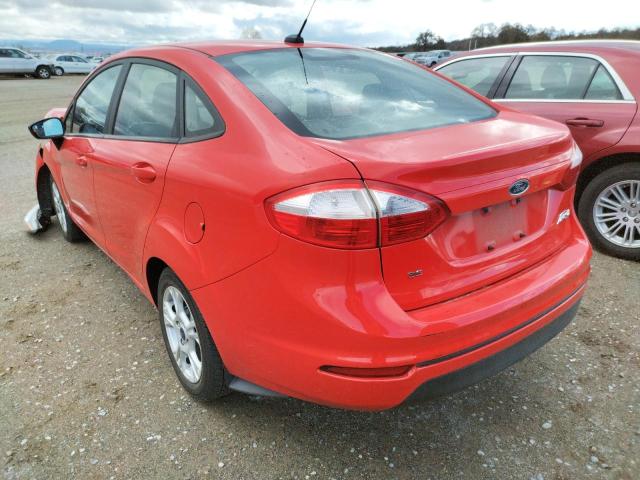 3FADP4BJ6FM138597 - 2015 FORD FIESTA SE RED photo 3