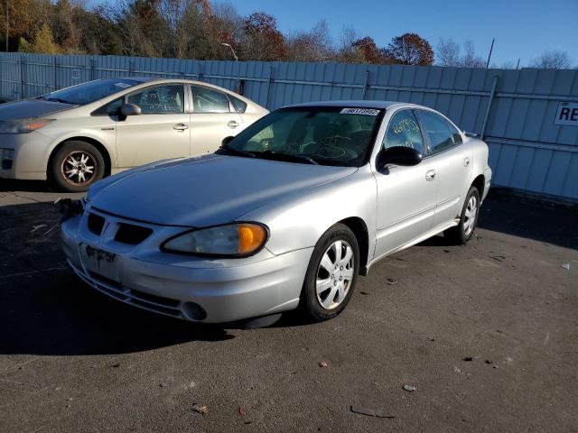 1G2NE52FX3C155684 - 2003 PONTIAC GRAND AM S SILVER photo 2