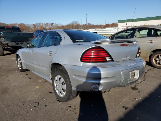 1G2NE52FX3C155684 - 2003 PONTIAC GRAND AM S SILVER photo 3