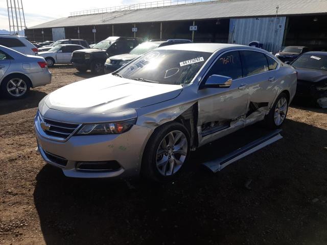 2G1145S32H9120907 - 2017 CHEVROLET IMPALA PRE SILVER photo 2