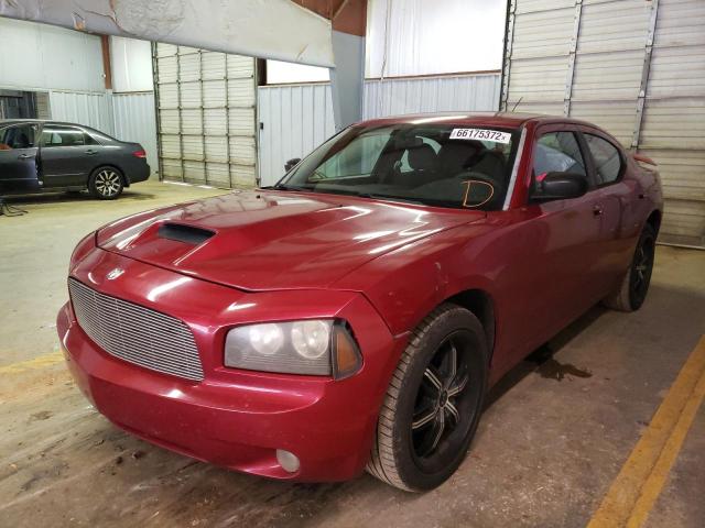 2B3KA43G38H234647 - 2008 DODGE CHARGER RED photo 2