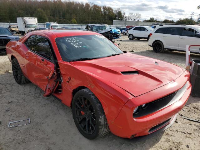 2C3CDZBT4HH604885 - 2017 DODGE CHALLENGER RED photo 4