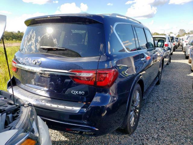 JN8AZ2NF3K9681292 - 2019 INFINITI QX80 LUXE BLUE photo 4