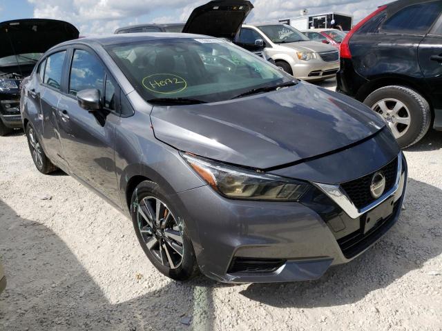 3N1CN8EV0ML876774 - 2021 NISSAN VERSA SV GRAY photo 4