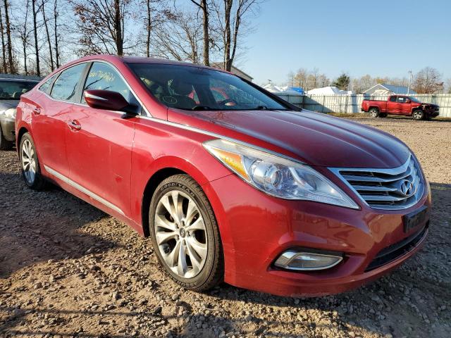 KMHFG4JG1DA310761 - 2013 HYUNDAI AZERA RED photo 1