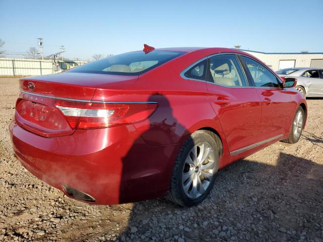 KMHFG4JG1DA310761 - 2013 HYUNDAI AZERA RED photo 4