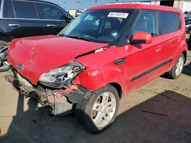 KNDJT2A24A7039190 - 2010 KIA SOUL RED photo 2