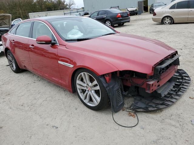 SAJWJ2GD9E8V63327 - 2014 JAGUAR XJL PORTFO RED photo 4