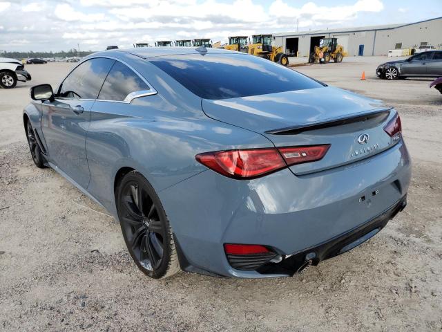 JN1FV7LK1NM660133 - 2022 INFINITI Q60 RED SP BLUE photo 3