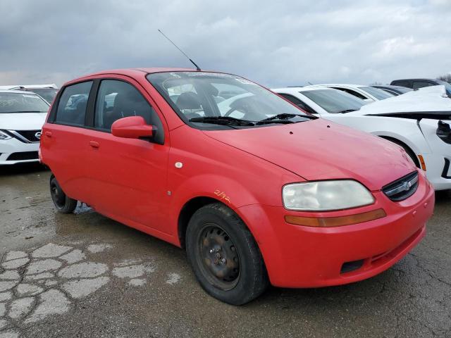 KL1TD66688B093373 - 2008 CHEVROLET AVEO BASE RED photo 1