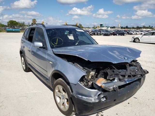 WBXPA93415WD12823 - 2005 BMW X3 3.0I BLUE photo 1