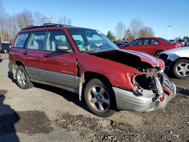JF1SF65581H764508 - 2001 SUBARU FORESTER S MAROON photo 4