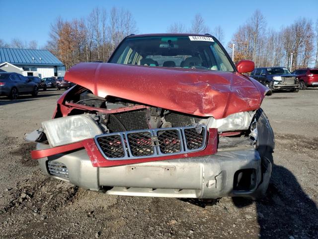 JF1SF65581H764508 - 2001 SUBARU FORESTER S MAROON photo 5