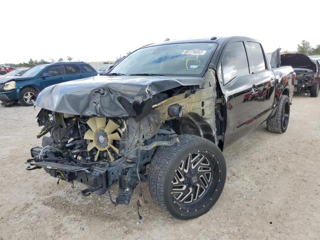 1N6AA1EF6LN510698 - 2020 NISSAN TITAN SV BLACK photo 2