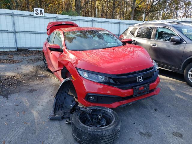 2HGFC2F86LH509361 - 2020 HONDA CIVIC SPOR RED photo 1