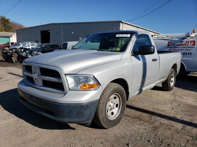 3C6JD6DP7CG271101 - 2012 DODGE RAM 1500 S SILVER photo 2