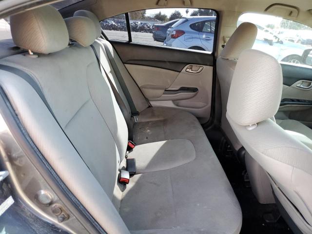 2HGFB2F64DH534262 - 2013 HONDA CIVIC HF GRAY photo 6