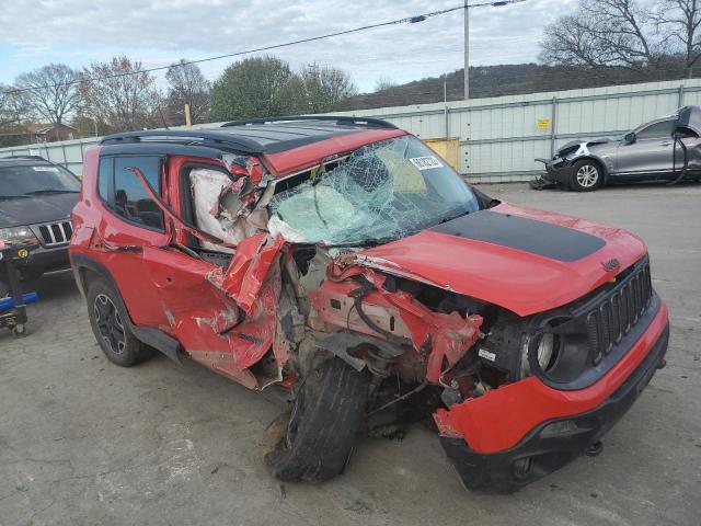 ZACCJBCT1GPD07807 - 2016 JEEP RENEGADE T RED photo 9