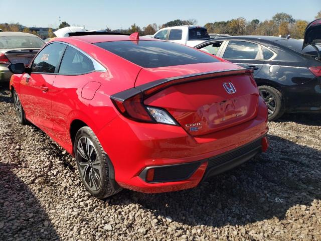 2HGFC3B75HH360953 - 2017 HONDA CIVIC EXL Qırmızı foto 3
