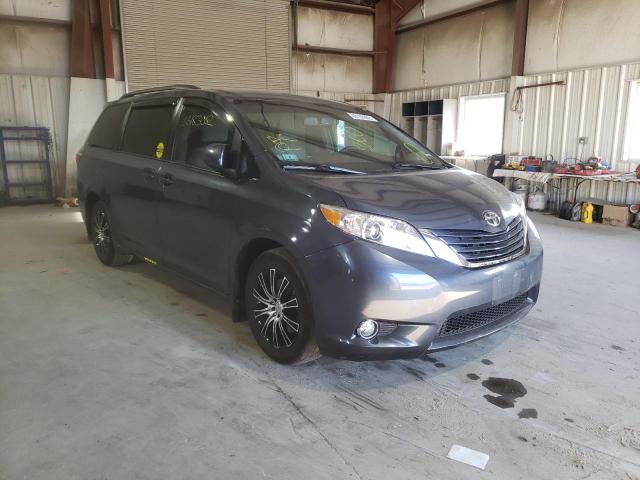 5TDKK3DC0GS701542 - 2016 TOYOTA SIENNA LE BLUE photo 1