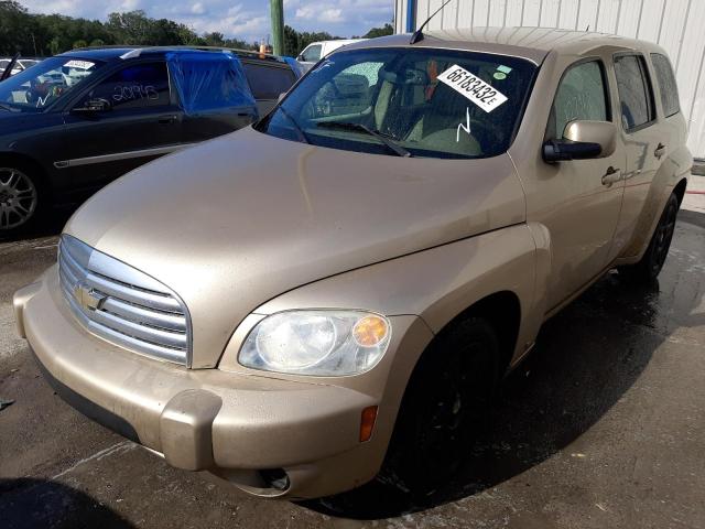 3GNDA23D28S539403 - 2008 CHEVROLET HHR LT BEIGE photo 2