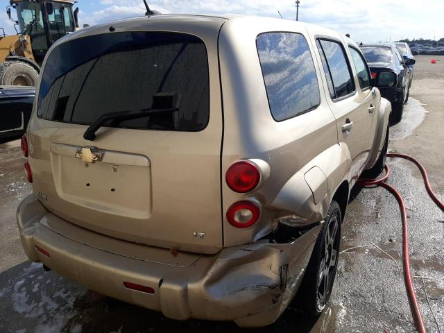 3GNDA23D28S539403 - 2008 CHEVROLET HHR LT BEIGE photo 4