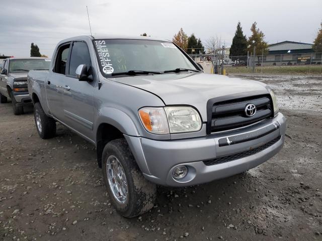 5TBDT44166S525128 - 2006 TOYOTA TUNDRA DOU SILVER photo 1