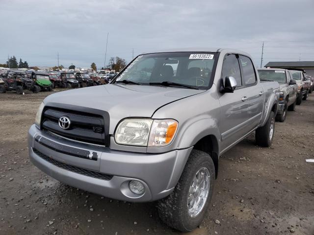 5TBDT44166S525128 - 2006 TOYOTA TUNDRA DOU SILVER photo 2