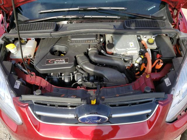 1FADP5FU2HL104722 - 2017 FORD C-MAX TITA RED photo 7