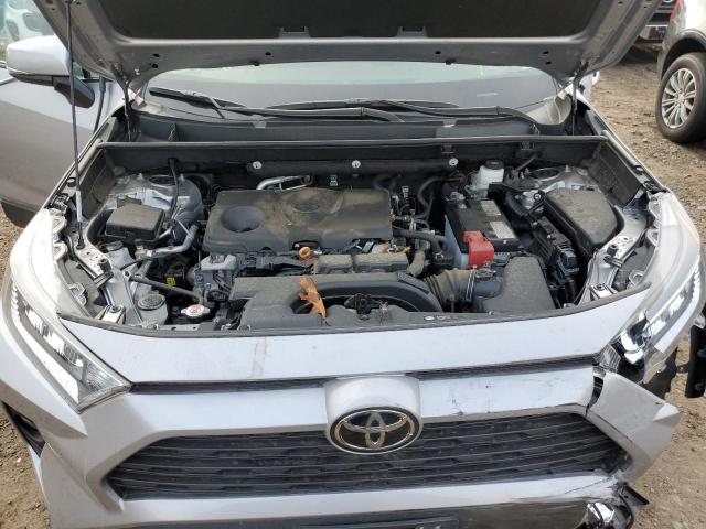 2T3A1RFVXMC235890 - 2021 TOYOTA RAV4 XLE P SILVER photo 7