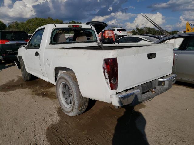 1GCCS14E488224081 - 2008 CHEVROLET COLORADO WHITE photo 3