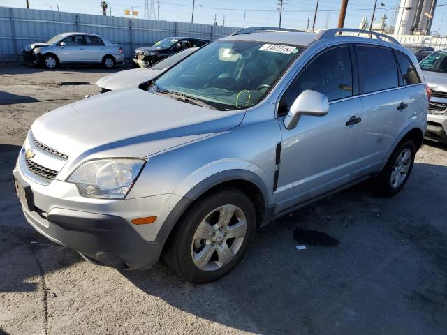 3GNAL2EK9ES645092 - 2014 CHEVROLET CAPTIVA LS SILVER photo 1