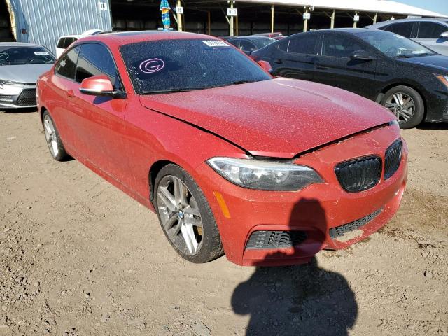 WBA1F5C52EV246109 - 2014 BMW 228 I RED photo 1