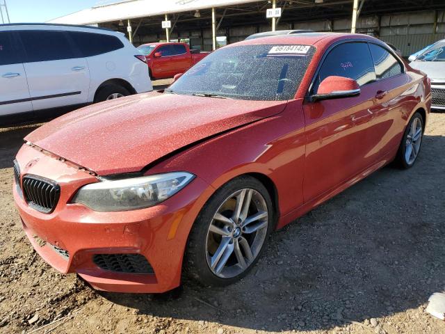 WBA1F5C52EV246109 - 2014 BMW 228 I RED photo 2