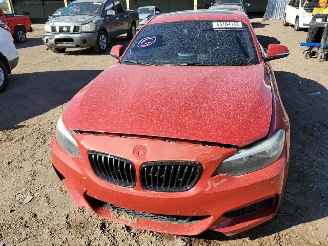 WBA1F5C52EV246109 - 2014 BMW 228 I RED photo 9