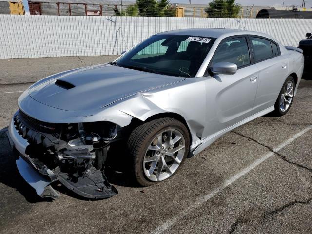2C3CDXHGXNH130225 - 2022 DODGE CHARGER GT SILVER photo 1