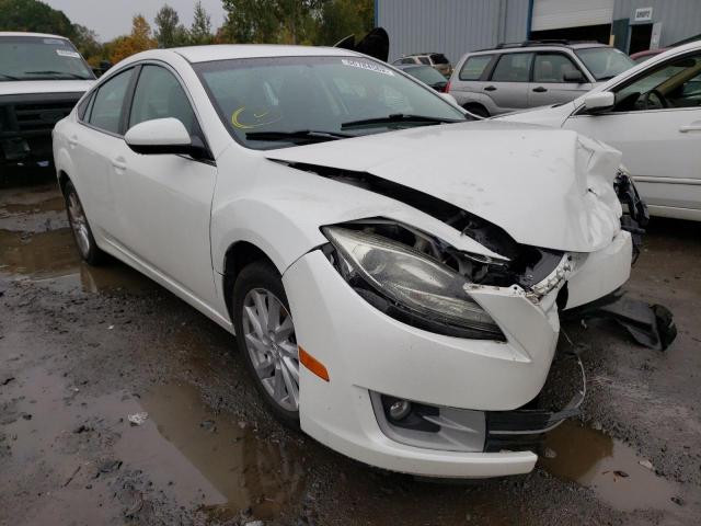 1YVHZ8CH4B5M27707 - 2011 MAZDA 6 I WHITE photo 1