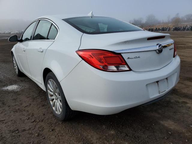 2G4GR5EK4C9183579 - 2012 BUICK REGAL WHITE photo 3