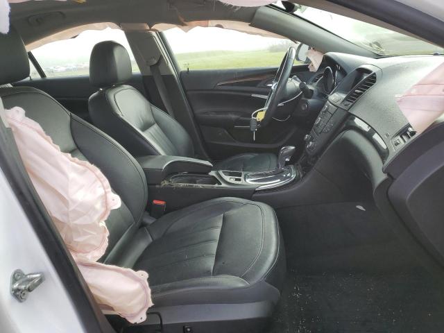 2G4GR5EK4C9183579 - 2012 BUICK REGAL WHITE photo 5