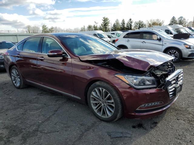 KMHGN4JE5HU168430 - 2017 HYUNDAI GENESIS MAROON photo 4