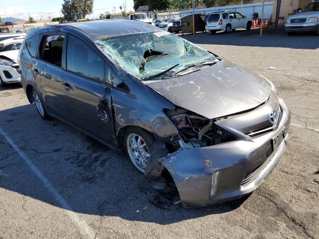 JTDZN3EU7E3357817 - 2014 TOYOTA PRIUS V GRAY photo 4