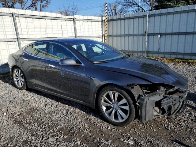 5YJSA1E20GF174569 - 2016 TESLA MODEL S Gris foto 1