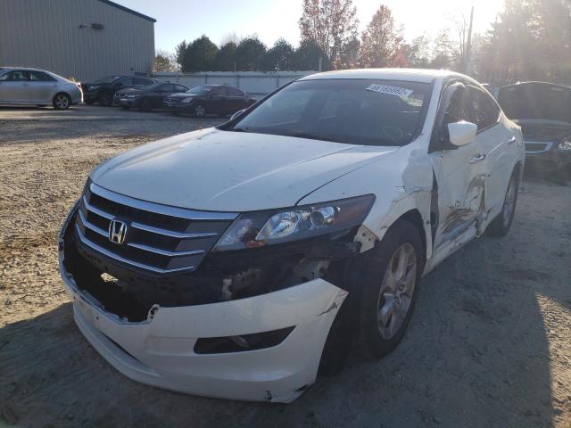 5J6TF2H51CL009407 - 2012 HONDA CROSSTOUR WHITE photo 2