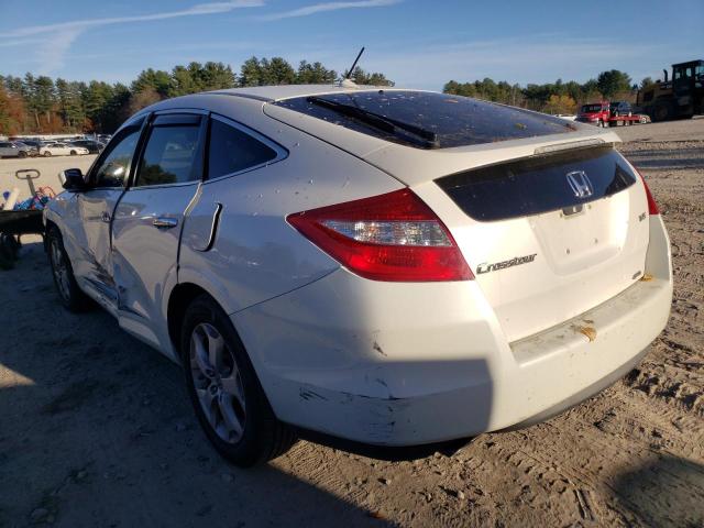 5J6TF2H51CL009407 - 2012 HONDA CROSSTOUR WHITE photo 3