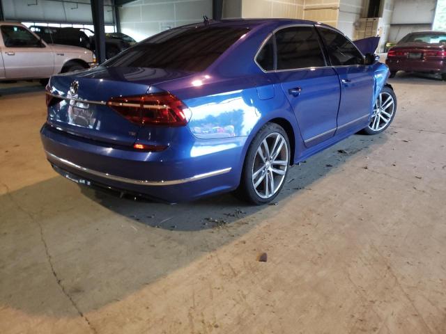 1VWDT7A39HC030860 - 2017 VOLKSWAGEN PASSAT R-L BLUE photo 4