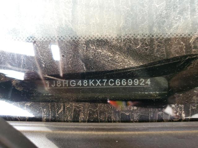 1J8HG48KX7C669924 - 2007 JEEP COMMANDER 银色 照片 10